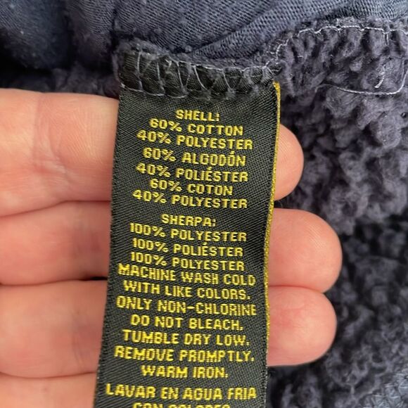 Stanley Men's Pullover Henley Fleece Lined Waffle thermal size M - Picture 7 of 7